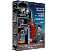 Au Théâtre Ce Soir Coffret 3 Dvd, La Chambre Mandarine, Vacances Pour Jessica, Le Don D'adèle, "Les Grands Noms Du Théâtre 2