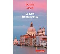 Le Don du mensonge Édition en gros caractères - Donna Leon - Libra Diffusio - broché - Roman