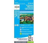 Le Donon.Obernai.Mont-Sainte-Odile.Vallée De La Bruche 1:25 000