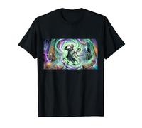 Le Dr Jekyll et Mr Hyde Ont divisé la Transformation de l'horreur T-Shirt Graphique avec Valeur