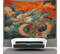 Le dragon 3D Effet Tapisserie Art Mural Tapisserie Murales Tapisserie Murale Tissu Pour La DécoSourision De Chambre À Coucher, DécoSourisions Murales, Art Mural, Nappes Tenture Murale 180cmx230cm