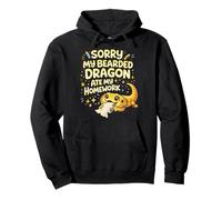 Le Dragon Barbu a mangé Mes devoirs pour Reptile Sweat à Capuche