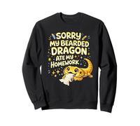 Le Dragon Barbu a mangé Mes devoirs pour Reptile Sweatshirt