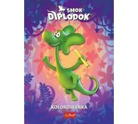 Le dragon diplodocus. Livre de coloriage