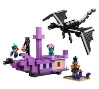 LEGO® Minecraft® 21264 Le dragon et le navire de l’Ender