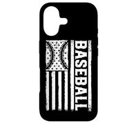 Le Drapeau américain de Baseball est également Le Joueur de Baseball préféré Coque pour iPhone 17