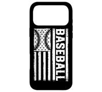 Le Drapeau américain de Baseball est également Le Joueur de Baseball préféré Coque pour iPhone 17 Pro Max