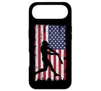 Le Drapeau américain de Baseball est également Le Joueur de Baseball préféré Coque pour iPhone Air