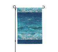 Le drapeau de la mer bleu profond. Convient pour une utilisation en intérieur et en extérieur, parfait pour la maison, le jardin, les événements et les expositions patriotiques.