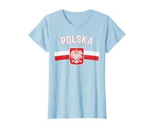 Le drapeau de l'aigle polonais en cadeau Fierté polonaise T-Shirt