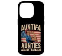 Le Drapeau des tantes Noires Contre Le fascisme de Tante Ifa ne résiste Pas aux Rois Coque pour iPhone 14 Pro