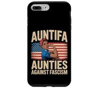 Le Drapeau des tantes Noires Contre Le fascisme de Tante Ifa ne résiste Pas aux Rois Coque pour iPhone 7 Plus/8 Plus