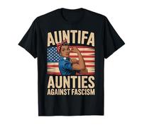 Le Drapeau des tantes Noires Contre Le fascisme de Tante Ifa ne résiste Pas aux Rois T-Shirt