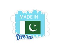 Le Drapeau National au Pays Stickers Citation Rêve Vinyle Stickers