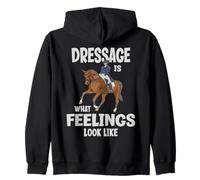 Le dressage, c'est à quoi ressemblent les sentiments. Dressage amusant Sweat à Capuche