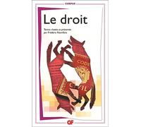Collectif – Le droit – Édité par Frédéric Rouvillois – Livre – Flammarion