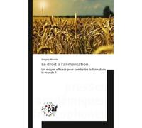 Le droit à l'alimentation - Gregory Maraite - P.academiques Francophones - broché - Essai