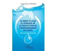 Faya Samy Kamano – Le droit à l'eau à l'épreuve de la protection de l'environnement en Guinée–Broché
