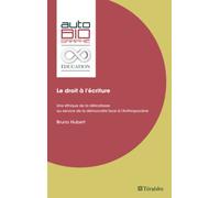Le droit à l'écriture: Une éthique de la délicatesse au service de la démocratie face à l'Anthropocène