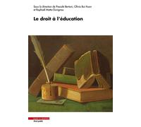 Le droit à l'éducation - Raphaël Matta-Duvignau - Mare & Martin - broché - Etude
