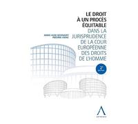 Le droit à un procès équitable dans la jurisprudence de la Cour européenne des droits de l'homme