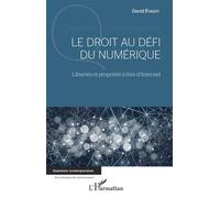 Le droit au défi du numérique Libertés et propriété à l'ère d'Internet - David Forest - L'harmattan - broché - Etude