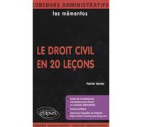 Le Droit Civil En 20 Leçons