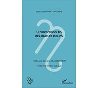 Le droit congolais des marchés publics – L'Harmattan
