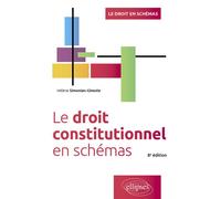 Le droit constitutionnel en schémas 7ème édition - Hélène Simonian-Gineste - Ellipses - broché - Etude