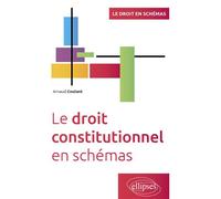 Le droit constitutionnel en schémas A jour au 15 janvier 2025 - Arnaud Coutant - Ellipses - broché - Scolaire / Universitaire