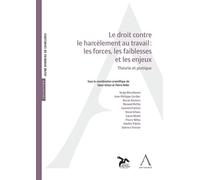 Le droit contre le harcèlement au travail : les forces, les faiblesses et les enjeux Théorie et pratique - Steve Gilson - Anthemis - broché - Etude