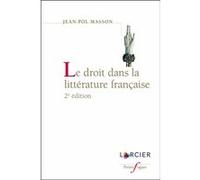 Le droit dans la littérature française