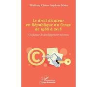 Le Droit D'auteur En République Du Congo De 1986 À 2018