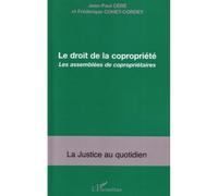 Le droit de la copropriété Les assemblées de copropriétaires - René Paraire - L'harmattan - broché - Etude