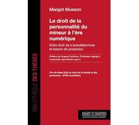 Le droit de la personnalité du mineur à l'ère numérique