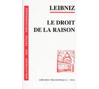 Le droit de la raison