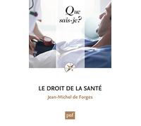 Le droit de la santé