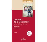 Le droit de la vie scolaire 9ed - Écoles, Collèges, Lycées