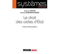 Le droit des aides d'État - Jean-Luc Sauron - Lgdj - broché - Etude