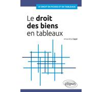 Le Droit Des Biens En Tableaux