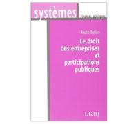 Le Droit Des Entreprises Et Participations Publiques