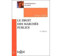 Le Droit des marchés publics