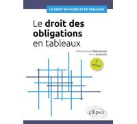 Le droit des obligations en tableaux: Contrat, quasi-contrat et responsabilité