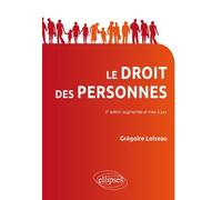 Le Droit Des Personnes