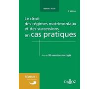 Le Droit Des Régimes Matrimoniaux Et Successions En Cas Pratiques