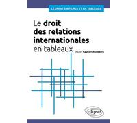 Le droit des relations internationales en tableaux