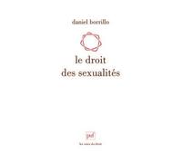Le droit des sexualités - Julie Gonzalez - Puf - broché - Etude