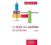Le droit des sociétés en schémas - 4e édition