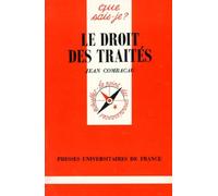 Le droit des traités