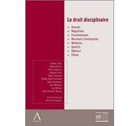 Le droit disciplinaire Collectif (Auteur)
